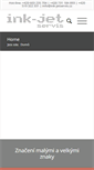Mobile Screenshot of ink-jetservis.cz